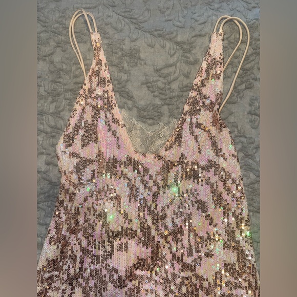 NEW Free People- Intimately Free People Rise & Shine Embellished Slip | Size XS - Picture 5 of 6